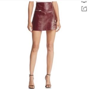 BLANKNYC Red Leather mini - 25